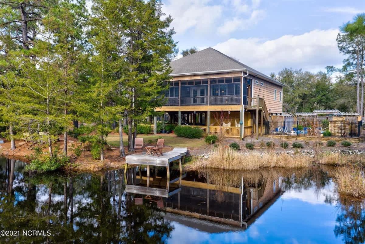 Heated Private Pool, Pond Views, Fishing, Mins To Carolina Beach Wilmington Exterior photo
