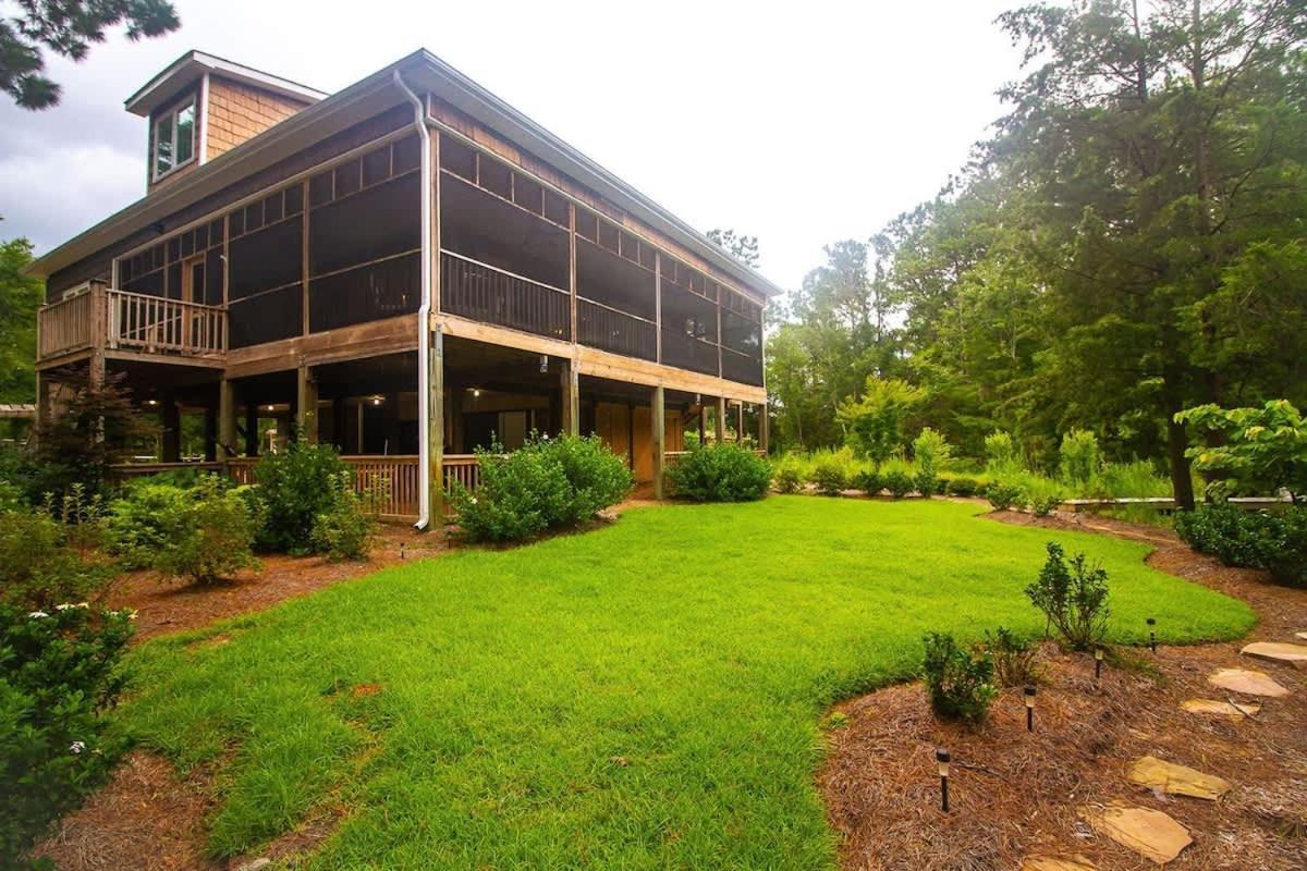 Heated Private Pool, Pond Views, Fishing, Mins To Carolina Beach Wilmington Exterior photo