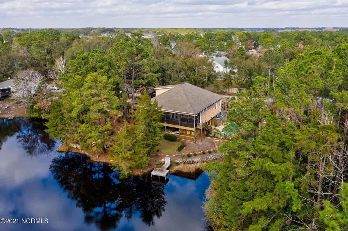 Heated Private Pool, Pond Views, Fishing, Mins To Carolina Beach Wilmington Exterior photo