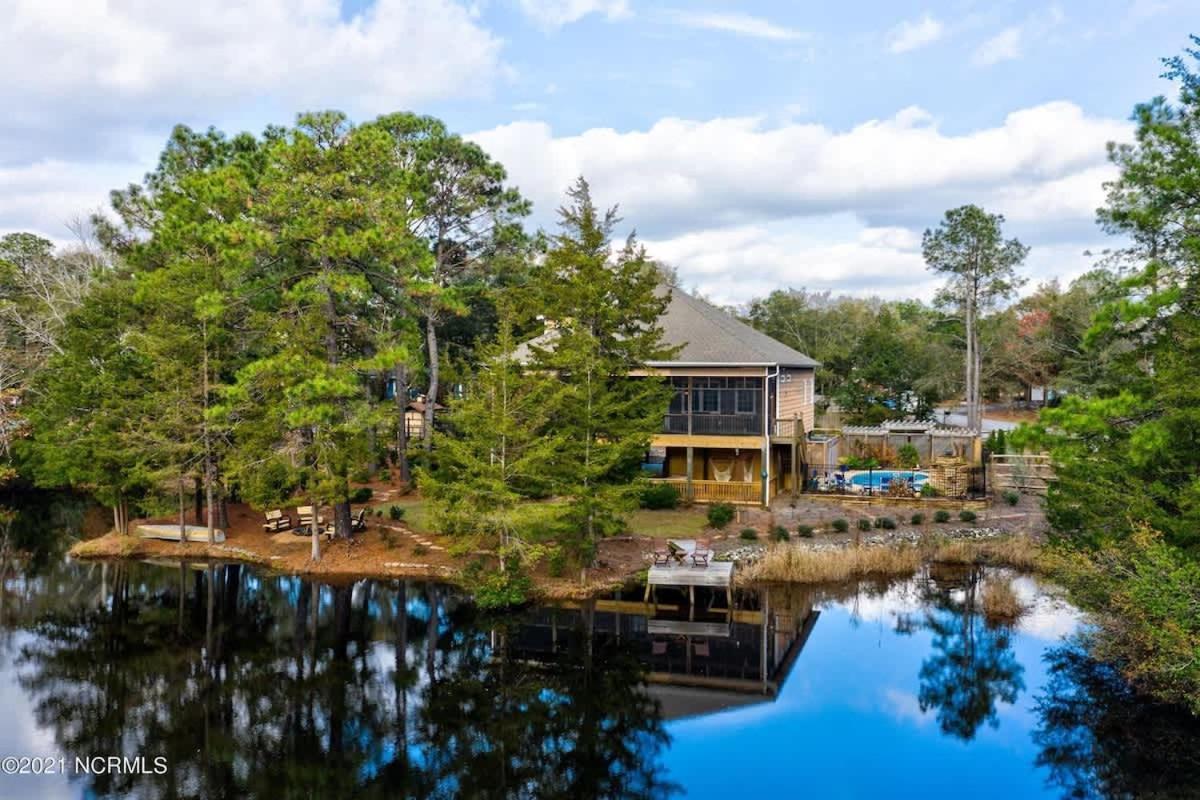 Heated Private Pool, Pond Views, Fishing, Mins To Carolina Beach Wilmington Exterior photo