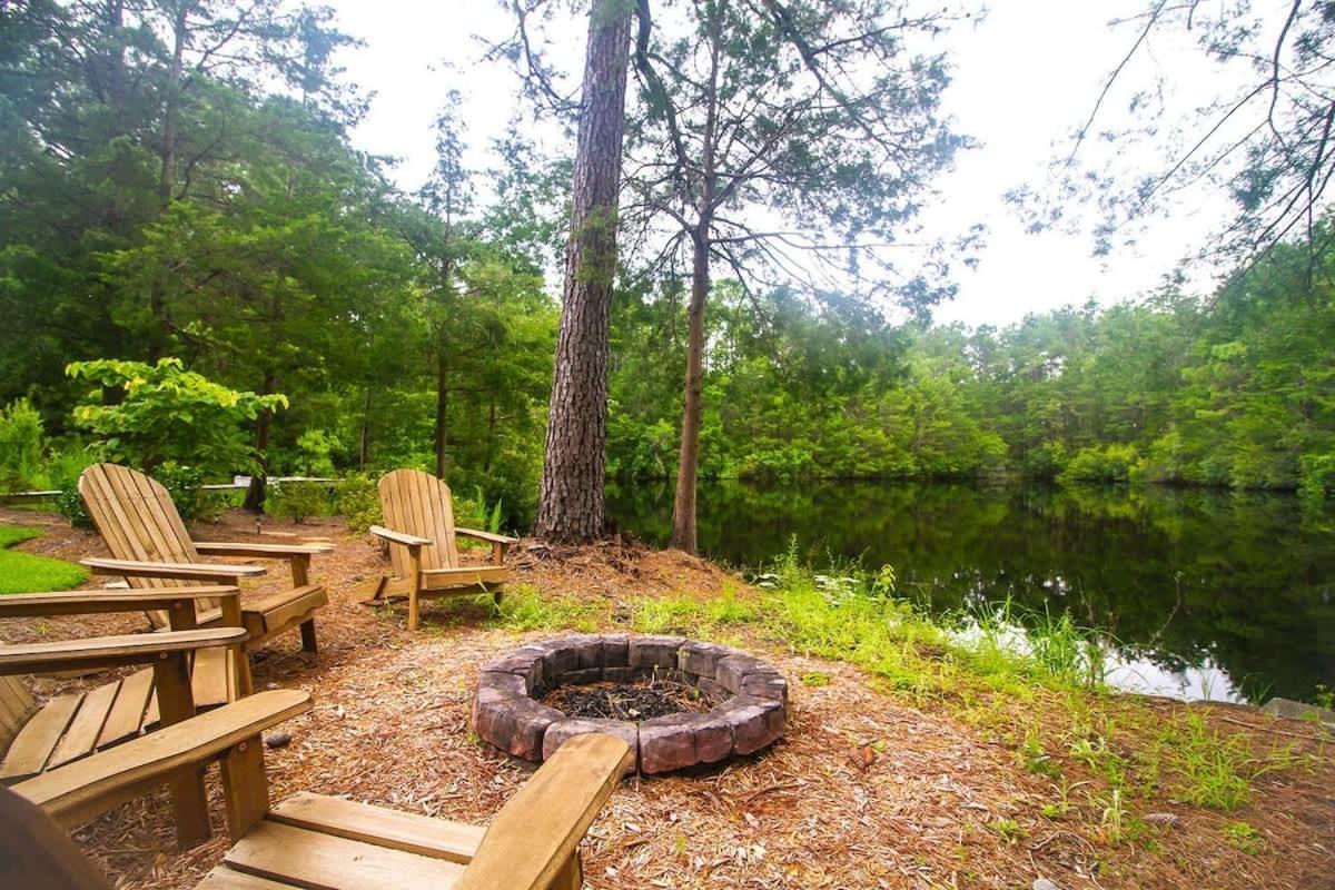Heated Private Pool, Pond Views, Fishing, Mins To Carolina Beach Wilmington Exterior photo